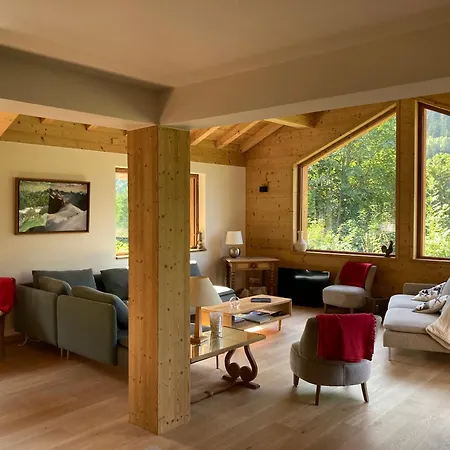 Chalet La Claree Avec Grande Terrasse Et Jardin Plein Sud