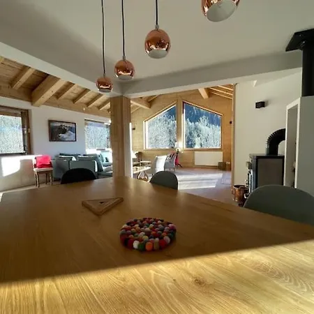Chalet La Claree Avec Grande Terrasse Et Jardin Plein Sud La Plagne